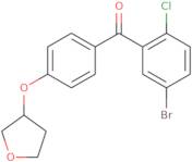 (S)-(5-Bromo-2-chlorophenyl)(4-((tetrahydrofuran-3-yl)oxy)phenyl)methanone