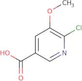 6-Chloro-5-methoxypyridine-3-carboxylic acid