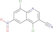 4,8-Dichloro-6-nitro-quinoline-3-carbonitrile