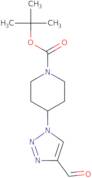 1-Piperidinecarboxylic acid, 4-(4-formyl-1H-1,2,3-triazol-1-yl)-, 1,1-dimethylethyl ester