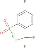 5-Fluoro-2-(trifluoromethyl)benzenesulfonyl chloride