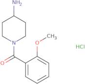 (4-Aminopiperidin-1-yl)(2-methoxyphenyl)methanone hydrochloride