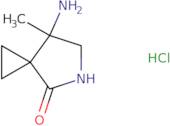 7-Amino-7-methyl-5-azaspiro[2.4]heptan-4-one hydrochloride