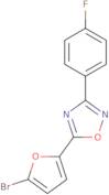 5-(5-Bromofuran-2-yl)-3-(4-fluorophenyl)-1,2,4-oxadiazole