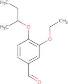 4-(butan-2-yloxy)-3-ethoxybenzaldehyde