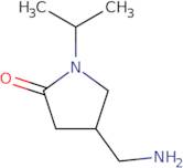 4-(Aminomethyl)-1-(propan-2-yl)pyrrolidin-2-one