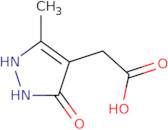 (5-Methyl-3-oxo-2,3-dihydro-1H-pyrazol-4-yl)acetic acid