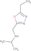 N-[(5-Ethyl-1,3,4-oxadiazol-2-yl)methyl]-N-isopropylamine