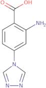 2-Amino-4-(4H-1,2,4-triazol-4-yl)benzoic acid