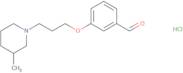 3-(3-(3-Methylpiperidin-1-yl)propoxy)benzaldehyde hydrochloride