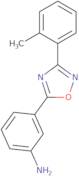 3-[3-(2-Methylphenyl)-1,2,4-oxadiazol-5-yl]aniline