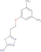 5-[2-(3,5-Dimethylphenoxy)ethyl]-1,3,4-thiadiazol-2-ae