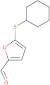 5-(Cyclohexylthio)-2-furaldehyde