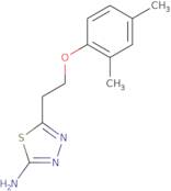 5-[2-(2,4-Dimethylphenoxy)ethyl]-1,3,4-thiadiazol-2-amine