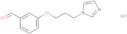 3-(3-(1H-Imidazol-1-yl)propoxy)benzaldehyde hydrochloride