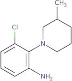 3-Chloro-2-(3-methyl-1-piperidinyl)aniline