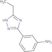 3-(5-Ethyl-4H-1,2,4-triazol-3-yl)aniline