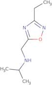 N-[(3-Ethyl-1,2,4-oxadiazol-5-yl)methyl]propan-2-amine