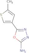 5-(5-Methyl-3-thienyl)-1,3,4-oxadiazol-2-amine