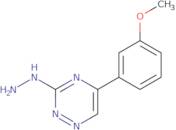 3-Hydrazinyl-5-(3-methoxyphenyl)-1,2,4-triazine