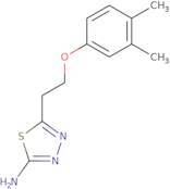 5-[2-(3,4-Dimethylphenoxy)ethyl]-1,3,4-thiadiazol-2-amine