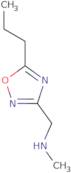 N-Methyl-1-(5-propyl-1,2,4-oxadiazol-3-yl)methanamine