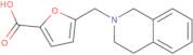 5-(3,4-Dihydro-2(1H)-isoquinolinylmethyl)-2-furoic acid