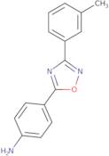 4-[3-(3-Methylphenyl)-1,2,4-oxadiazol-5-yl]aniline