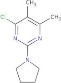 4-Chloro-5,6-dimethyl-2-pyrrolidin-1-ylpyrimidine