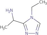 1-(4-Ethyl-4H-1,2,4-triazol-3-yl)ethan-1-amine