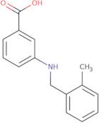 3-[(2-Methylbenzyl)amino]benzoic acid