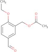 2-Ethoxy-5-formylbenzyl acetate