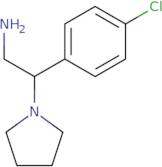 2-(4-Chloro-phenyl)-2-pyrrolidin-1-yl-ethylamine