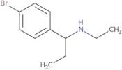 1-(4-Bromophenyl)-N-ethylpropan-1-amine
