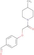 4-[2-(4-Methyl-1-piperidinyl)-2-oxoethoxy]benzaldehyde