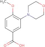 4-methoxy-3-(4-morpholinyl)benzoic acid