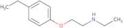 N-Ethyl-2-(4-ethylphenoxy)ethanamine hydrochloride