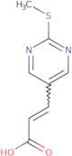 (2E)-3-[2-(Methylthio)pyrimidin-5-yl]acrylic acid