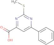 2-(Methylthio)-6-phenylpyrimidine-4-carboxylic acid