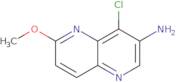 4-Chloro-6-methoxy-1,5-naphthyridin-3-amine