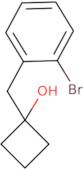 1-[(2-Bromophenyl)methyl]cyclobutan-1-ol