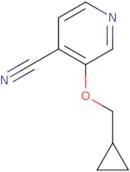 3-(Cyclopropylmethoxy)isonicotinonitrile