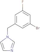 1-[(3-Bromo-5-fluorophenyl)methyl]-1H-imidazole