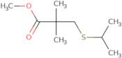 Methyl 2,2-dimethyl-3-(propan-2-ylsulfanyl)propanoate