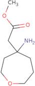 Methyl 2-(4-aminooxepan-4-yl)acetate