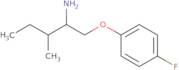 1-[(2-Amino-3-methylpentyl)oxy]-4-fluorobenzene