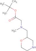 tert-Butyl 2-[methyl(morpholin-2-ylmethyl)amino]acetate