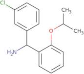 (3-Chlorophenyl)(2-isopropoxyphenyl)methanamine