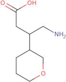 4-Amino-3-(oxan-3-yl)butanoic acid