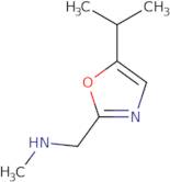 Methyl({[5-(propan-2-yl)-1,3-oxazol-2-yl]methyl})amine